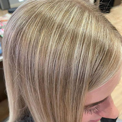 Blonde highlights at Peter Gotthard Hairdressing Salon in Harrogate Blonde highlights at Peter Gotthard Hairdressing Salon in Harrogate