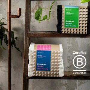 Scrummi Towels at Peter Gotthard Salon in Harrogate