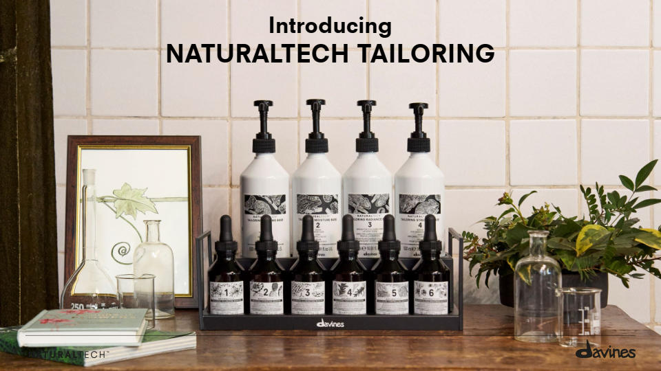 DAVINES TAILORED TREATMENTS AT BEST SALON IN HARROGATE VEGAN SUSTAINABLE HAIRDRESSERS IN HARROGATE