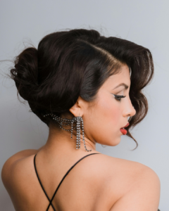 festive party hairstyle festive party hairstyle