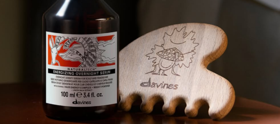 Davines Overnight Serum Gua Sha